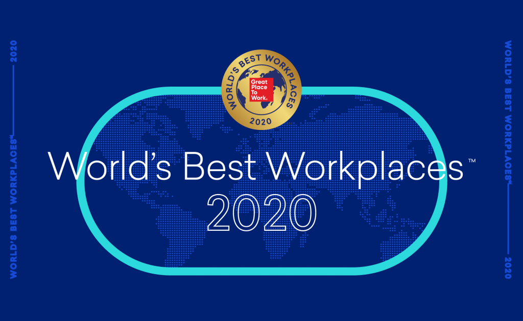 Great Place to Work® y Fortune anuncian los 2020 World’s Best